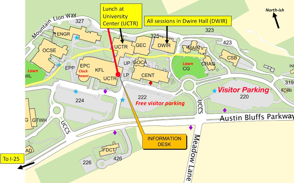 Map of conference location