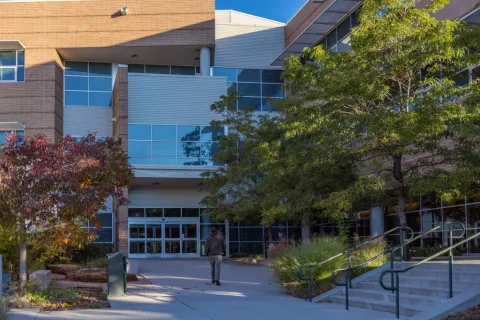 Entrance to the Osborne Center