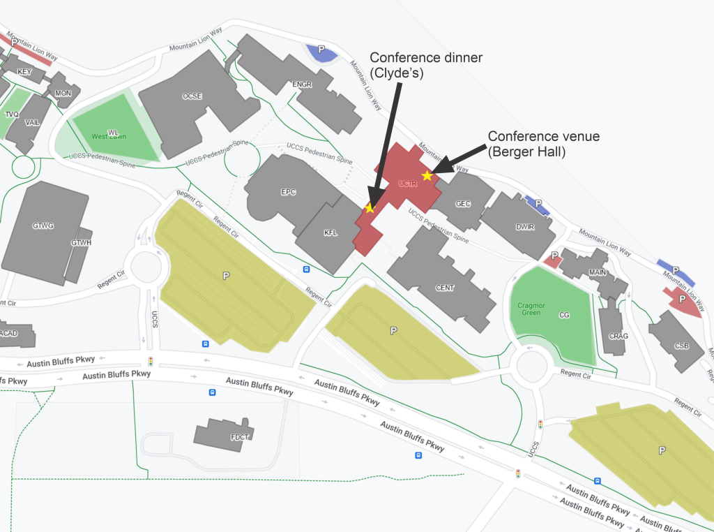 FRAMS 2024 Conference venue map